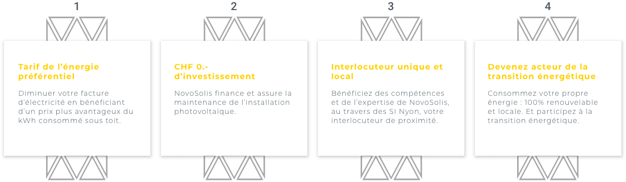 SI Nyon NovoSolis les multiples avantages de NovoSolis