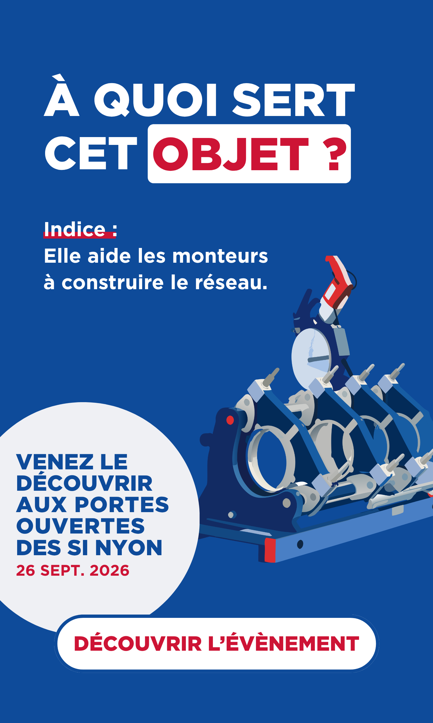 Journées portes ouvertes 26.09.2026 - Popup mobile