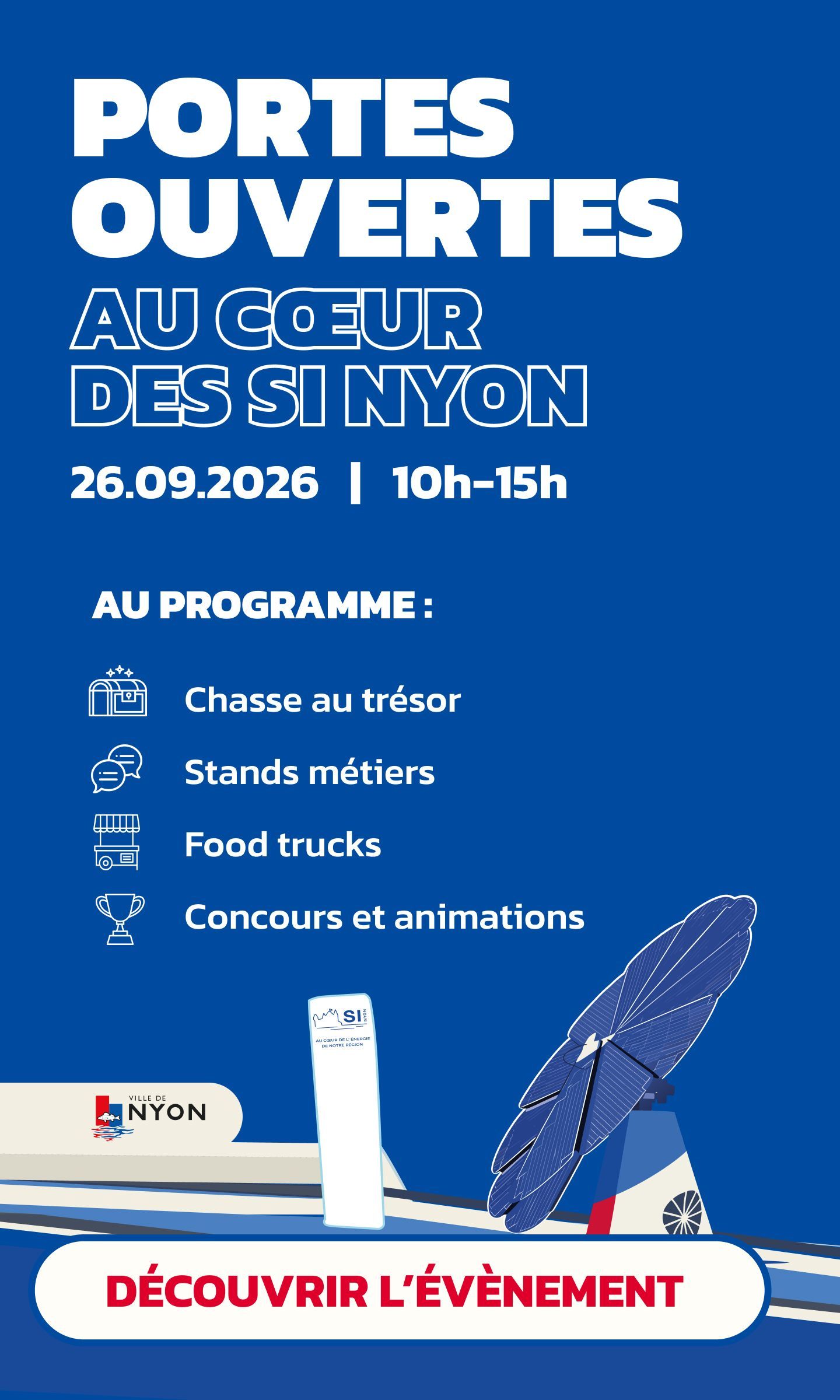 Fermeture ascension - Popup mobile